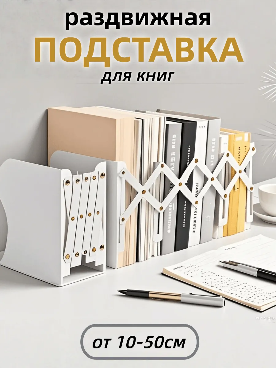Подставка для книг раздвижная