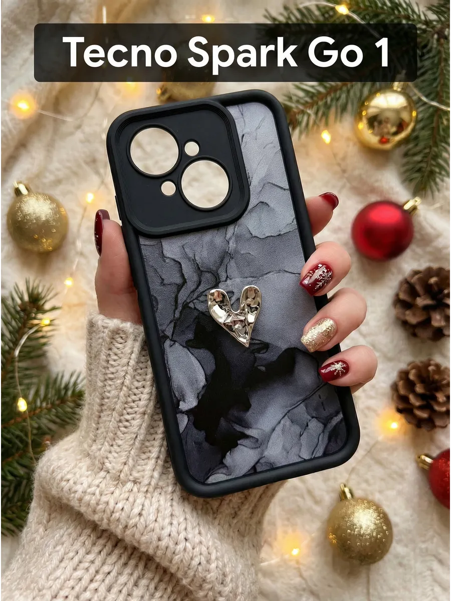 Чехол на Tecno Spark Go 1 Мрамор