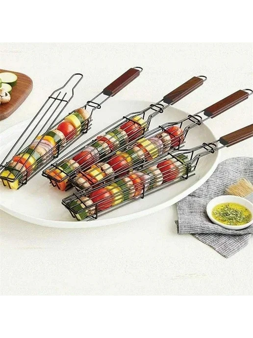 Решетка-гриль для барбекю, Нержавеющая сталь, 27 см GRILL27, вариант