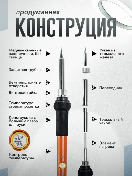 Набор для выжигания по дереву для мальчика с дощечками LED, черный, фото 3
