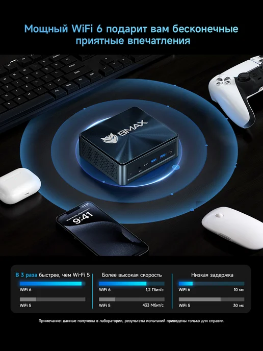 BMAX Мини ПК B9Plus i5 1235U 24 ГБ ОЗУ и 512 ГБ SSD Windows, 24 ГБ, 512 ГБ, фото 8