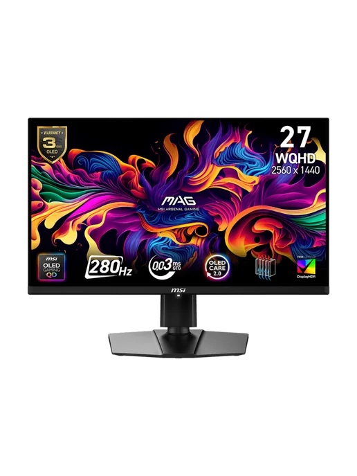 MSI 27" Монитор MAG 271QP QD-OLED X28, QD-OLED, 2560x1440, 280Гц, 2560x1440, фото 2