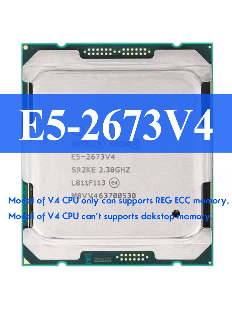 Процессор Xeon E5 2673V4 LGA2011-3 Server CPU E5-2673V4