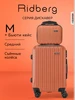Дорожный чемодан на колесах 2 шт M, ручная кладь Ridberg 583208595 купить за 5 266 ₽ в интернет‑магазине Wildberries
