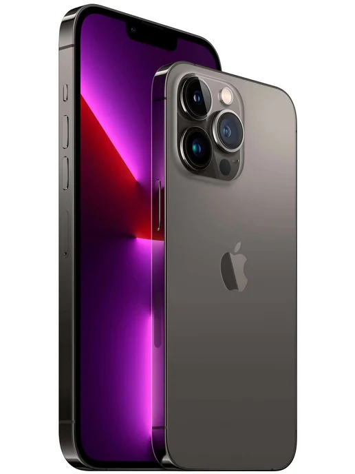 Смартфон Apple iPhone 13 Pro 256 ГБ (восстановленный), черный, фото 3