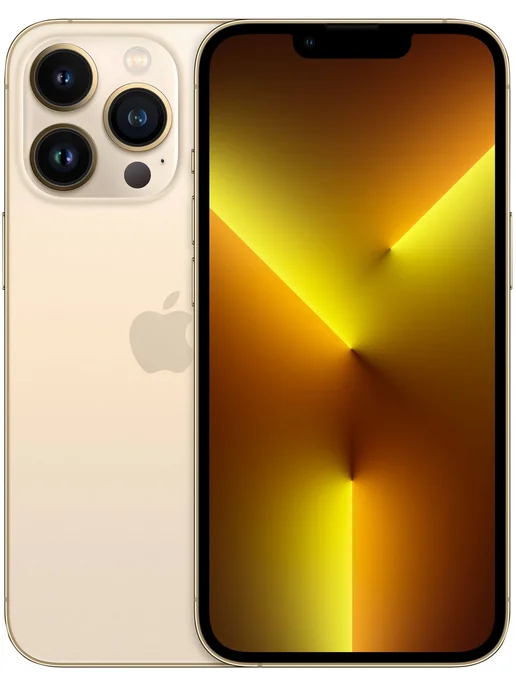 Смартфон Apple iPhone 13 Pro 1 ТБ (восстановленный), золотой, фото 2