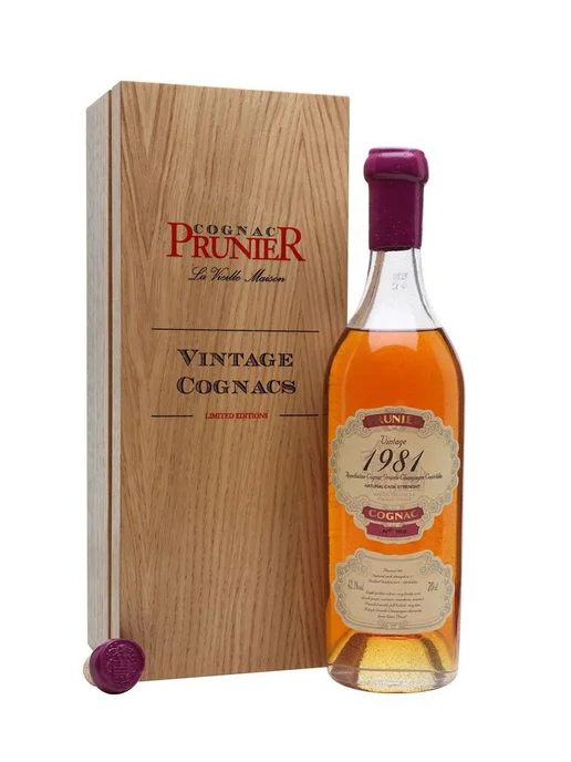 Prunier Прунье Гранд Шампань 1981, 700 мл