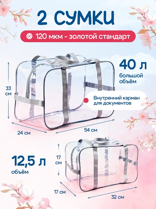 Хорошая Мама Готовая сумка в роддом для малыша и мамы Мини, вариант, фото 2