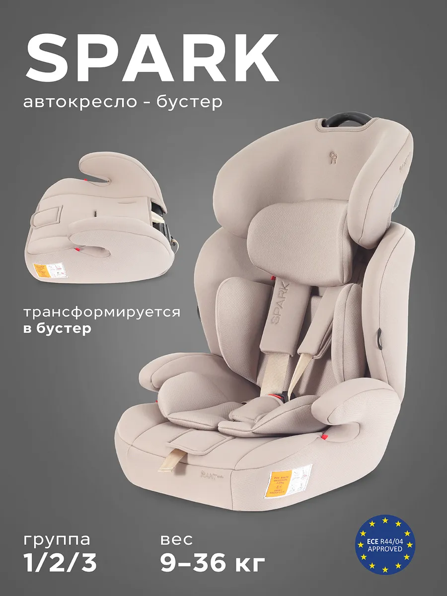 Детское автокресло 9-36кг Spark 1 2 3
