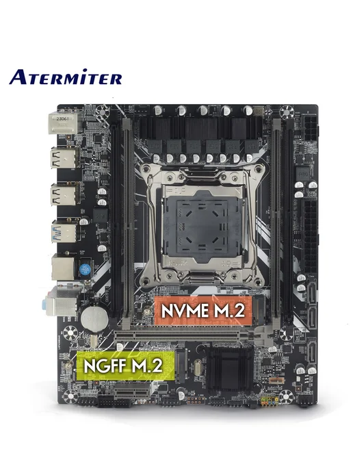Atermiter X99 Материнская плата,xeon E5 2699V3 комплект,32Gb (2X16G), 16 ГБ, фото 4