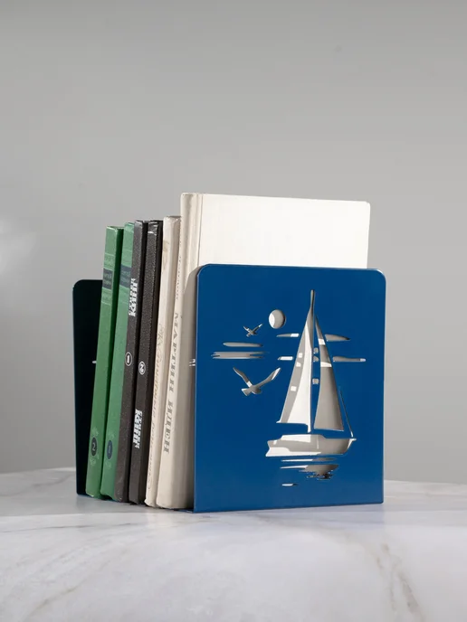СКП Декор Подставка для книг и учебников, синий, фото 3