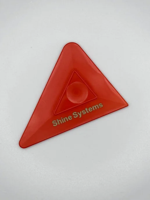 Ракель треугольный средней жесткости Shine Systems, вариант, фото 2