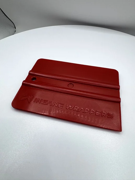 Жесткий ракель для оклейки авто бордовый INSANE WRAPPERS, вариант, фото 2