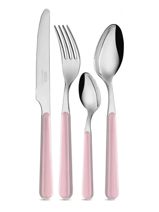 Neva Posateria Creativa Нож "Tinta Unita Pastel Pink", розовый, фото 2