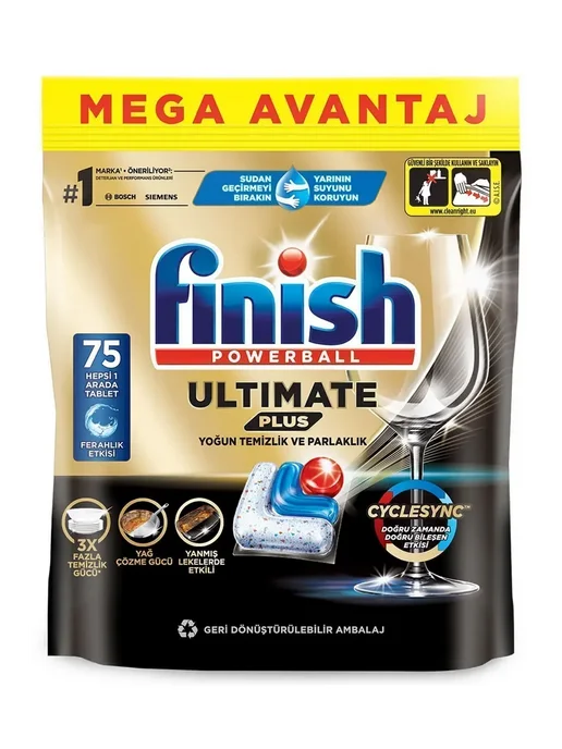 Finish Капсулы для посудомоечной машины 60 штук, 75, фото 2