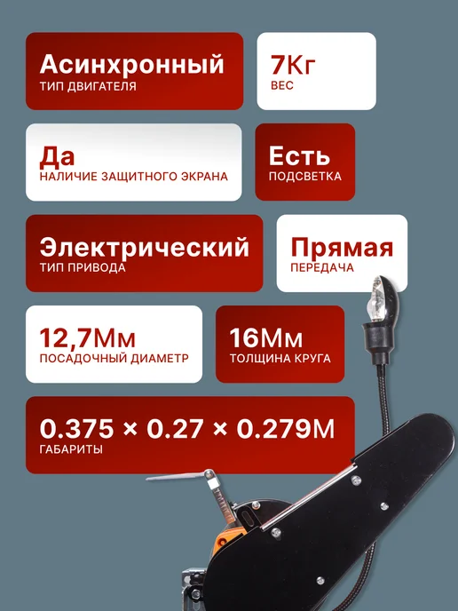 Точильный станок электрический мощный — фото 2
