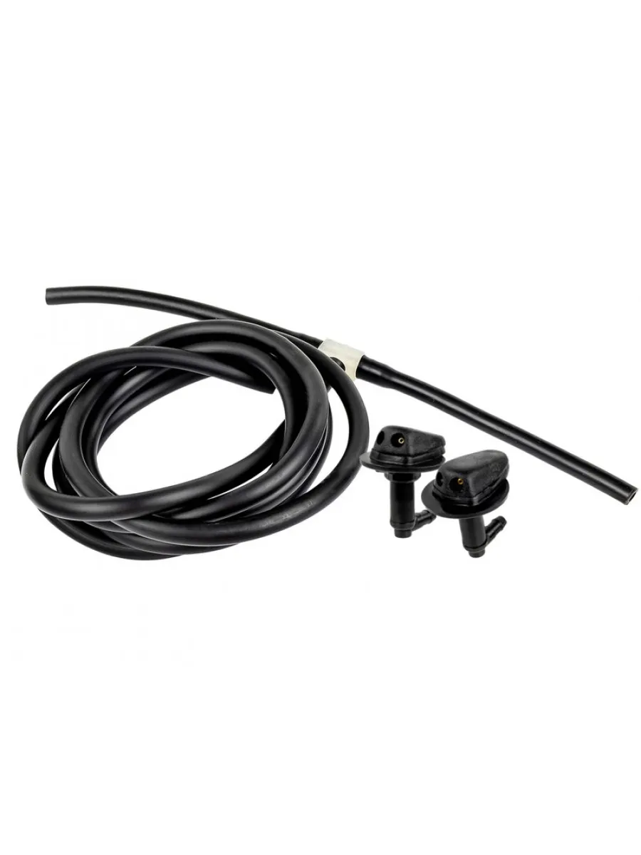 Трубки омывателя черные, форсунки Мерс н/о на Ваз 2110-2112