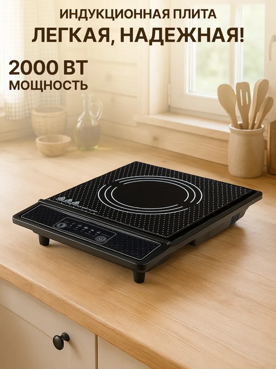 Плита индукционная настольная 2000 Вт