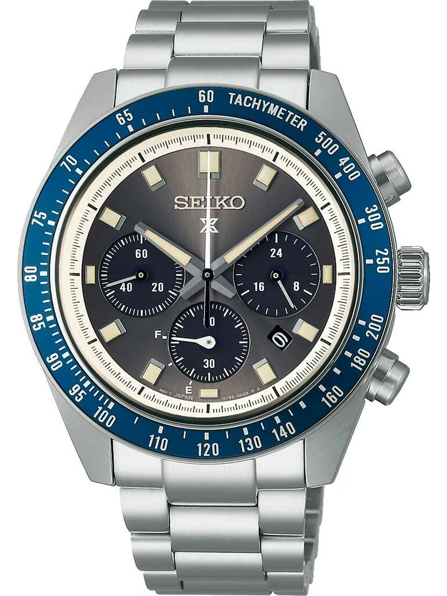 Наручные часы Seiko SSC939P1, хронограф, водонепроницаемость WR100, сапфировое стекло