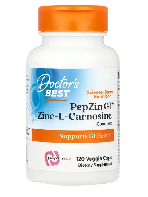 PepZin GI комплекс цинк-L-карнозина 120 капсул, вариант
