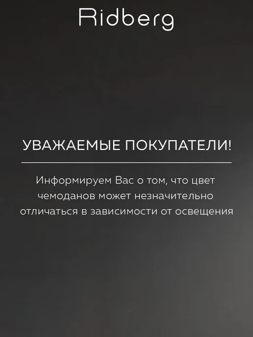 Ridberg Чемодан на колесах м средний Aristo, голубой, фото 11