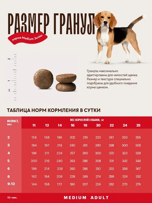 Сухой корм KARMY для собак, средние, щенки, индейка, 2,044 кг, фото 5