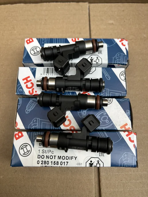 Форсунка Топливная BOSCH 017 (1,6V8кл) 4 шт, 4 шт