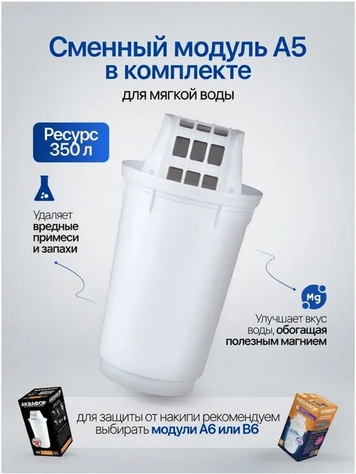 Аквафор Стеклянный фильтр кувшин NORD 2,5 литра, черный, фото 7