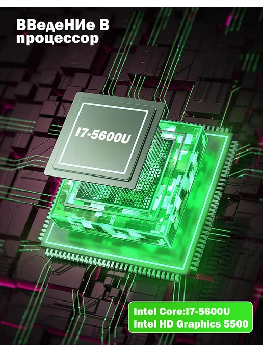 Моноблок для работы и учёбы i7-5600U 16 512ГБ 23.8", 512 ГБ, фото 3