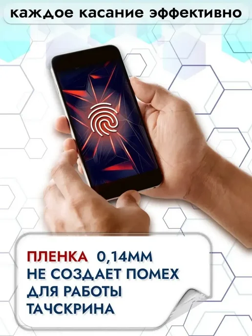 Crom Защитная гидрогелевая пленка на экран Xiaomi Poco C85, вариант, фото 7