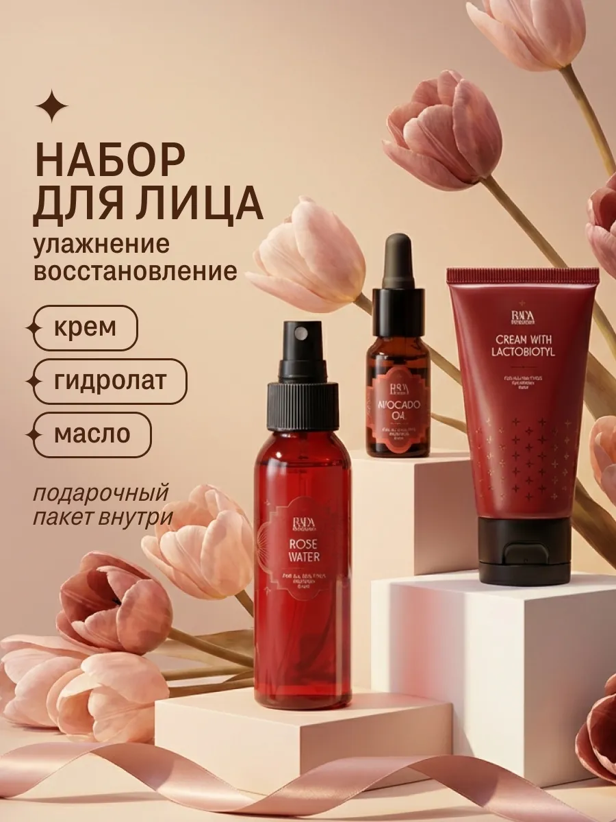 Подарочный набор косметики для лица