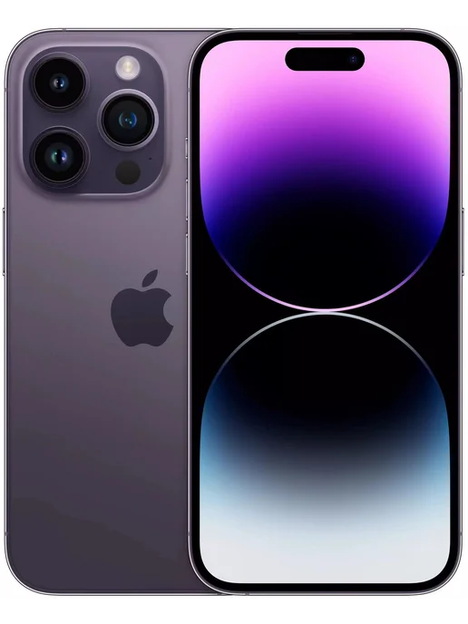 Смартфон Apple iPhone 14 Pro 128 ГБ (восстановленный), фиолетовый, фото 2