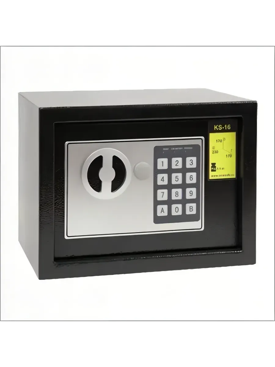Сейф ONIX KS-16 (В/Ш/Г, мм 170х230х170)