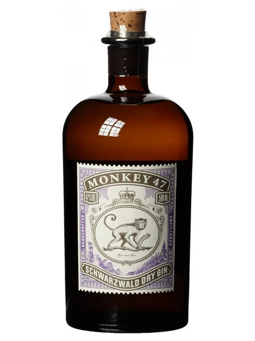 Black Forest Distillers Манки 47 Шварцвальд Драй Джин, черный