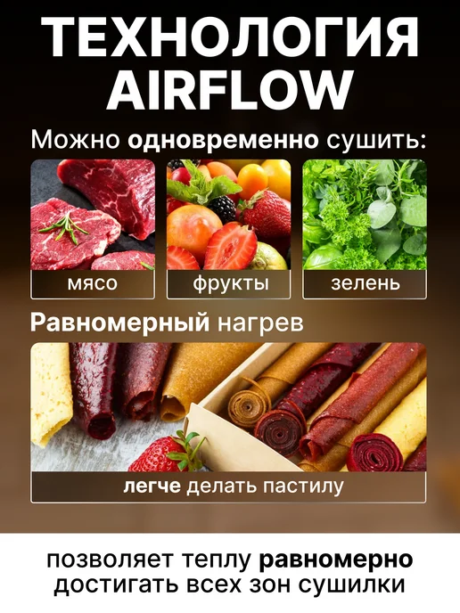Envitec Сушка большая для овощей и фруктов дегидратор, черный, фото 2