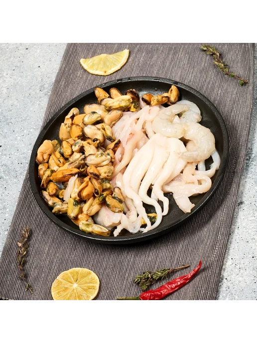 Деликатеска Морской коктейль 400г, 400 г, фото 2