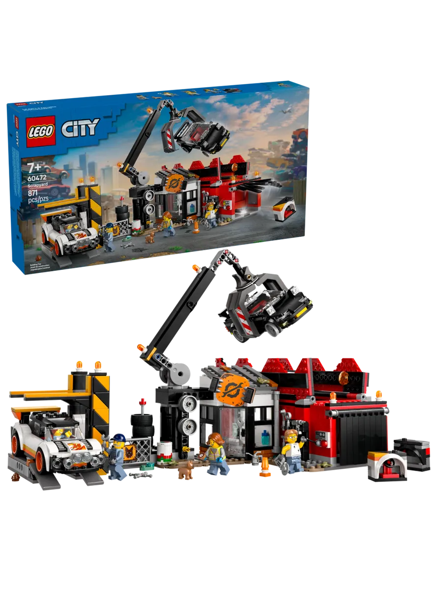 LEGO City 60472 Автомобильная свалка LEGO 586202629 купить в