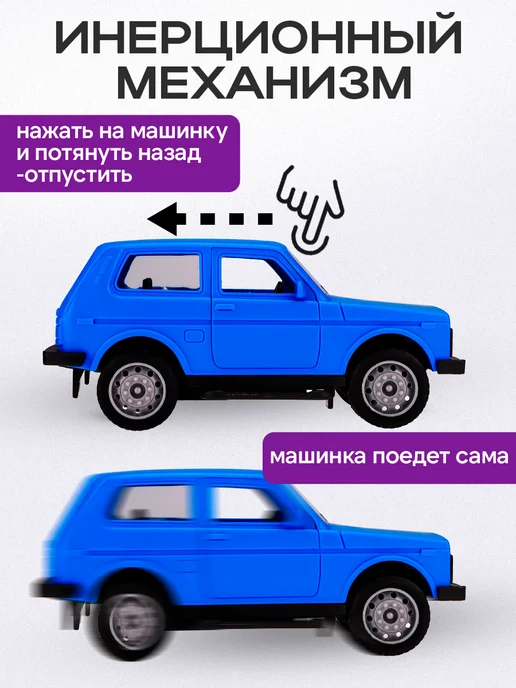 Рыжий кот. Машинка Нива, светофор и дорожные знаки, синий, фото 3
