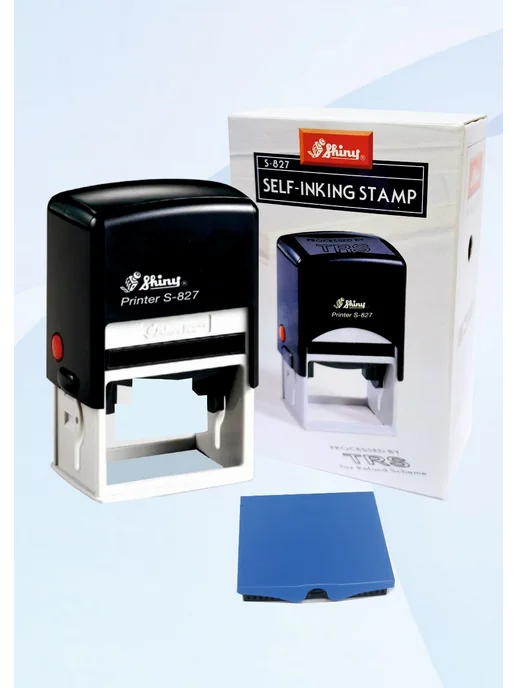 Shiny Printer S-827 Автоматическая оснастка для штампа, черный, фото 2