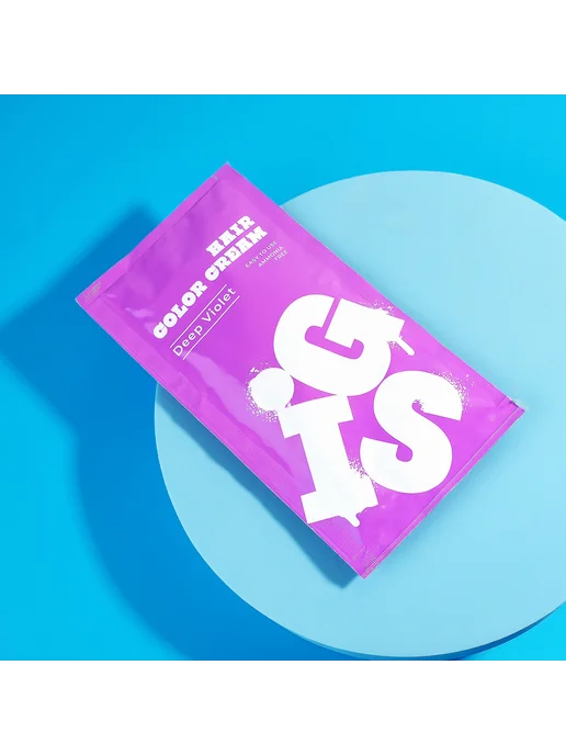 GIS Крем тонирующий для окрашивания волос `GIS` Deep Violet 35 г, 35 г, фото 4