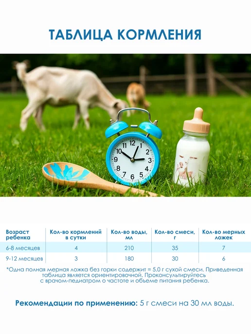 Коzя Смесь на козьем молоке KOZЯ-2 с 6-12 мес. (400 г), 800 г, фото 2