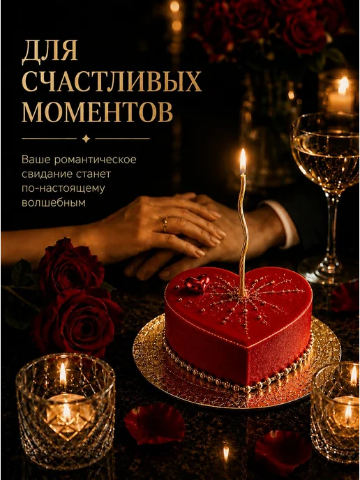 ХЭППИ ДЭЙ Свечи для торта длинные волнистые витые золотые тонкие 18 шт, 18 шт, фото 7