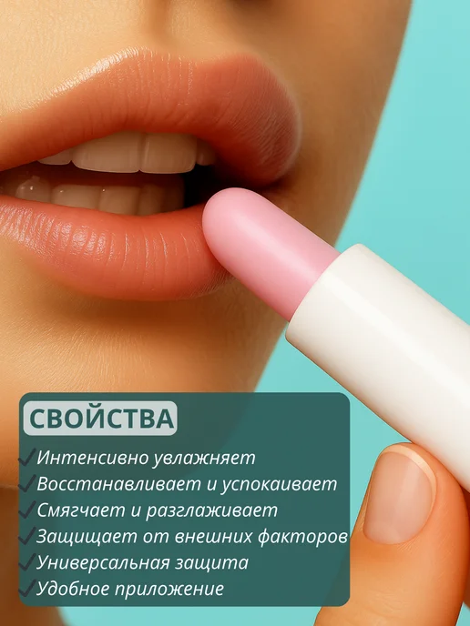 REVERS COSMETICS Бальзам для губ с ароматом асаи, голубой, фото 3