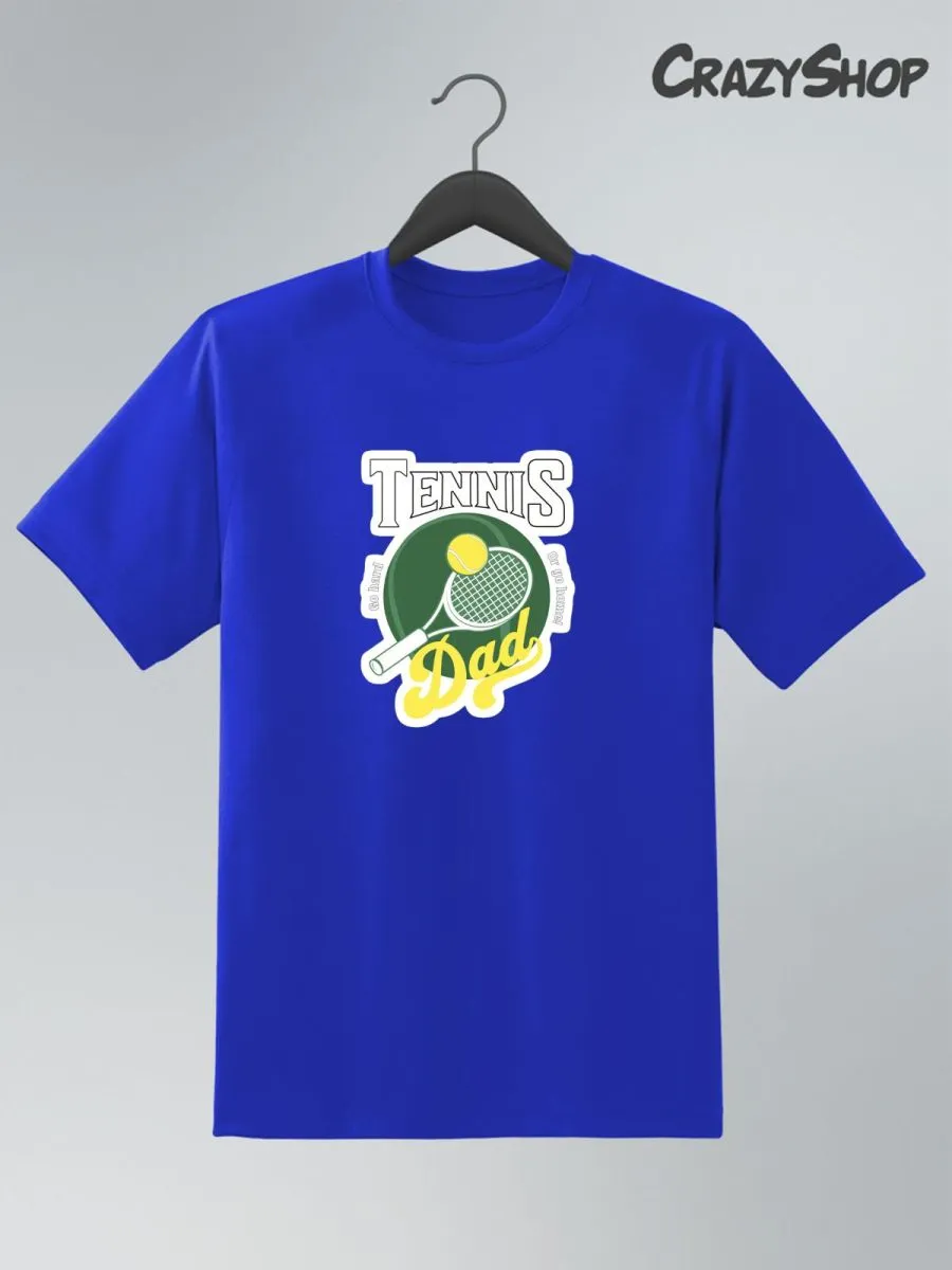 Футболка с принтом Tennis dad