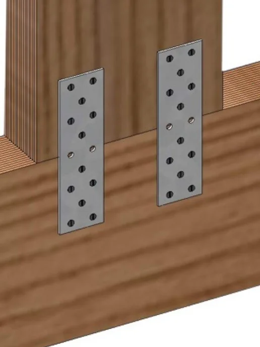 FIXER Пластина металлическая 100х240 оцинкованная, 50x120, фото 7