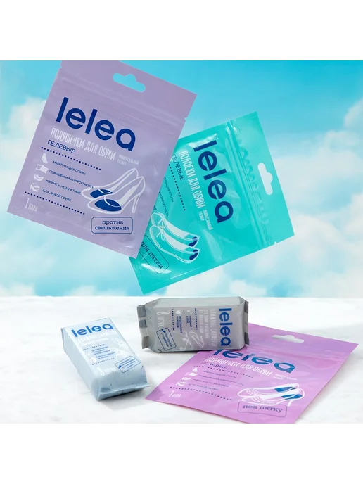 LELEA Подушечки для обуви `LELEA` гелевые под пятку, вариант, фото 2