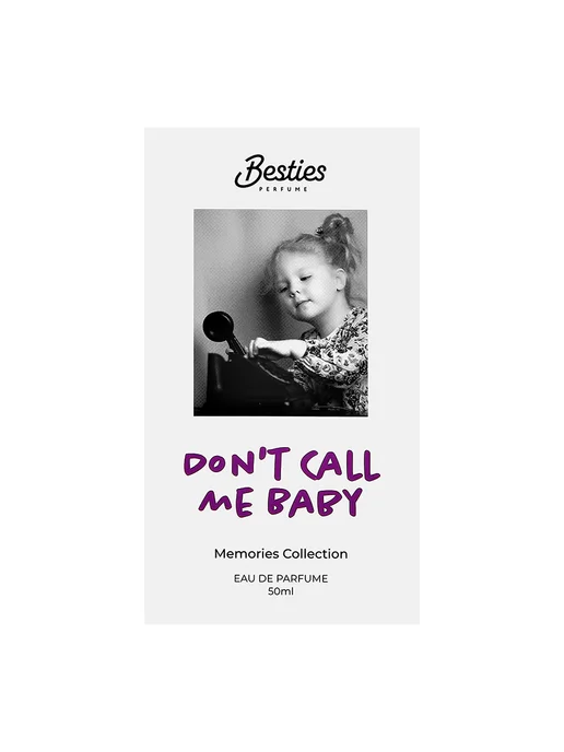 Besties Парфюмерная вода MEMORIES COLLECTION dont call me baby, вариант, фото 5