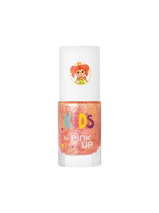 PINK UP Детский лак для ногтей KIDS на водной основе тон 20 5 мл, 5 мл