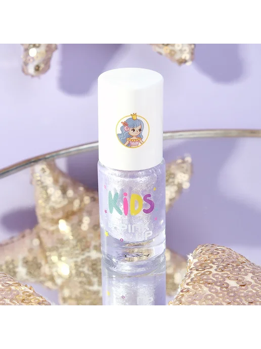 PINK UP Детский лак для ногтей KIDS на водной основе тон 23 5 мл, 5 мл, фото 2