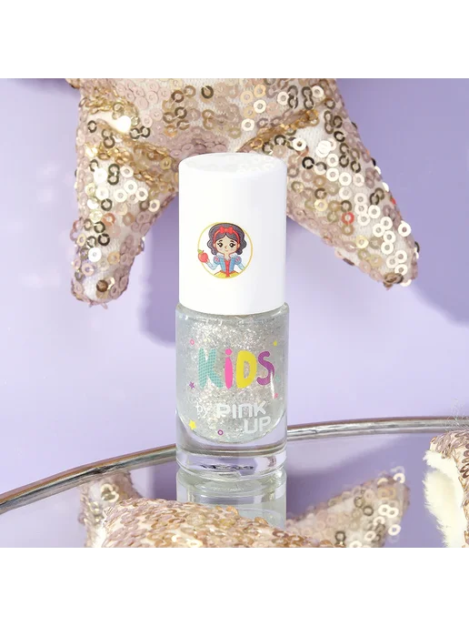 PINK UP Детский лак для ногтей KIDS на водной основе тон 24 5 мл, 5 мл, фото 2